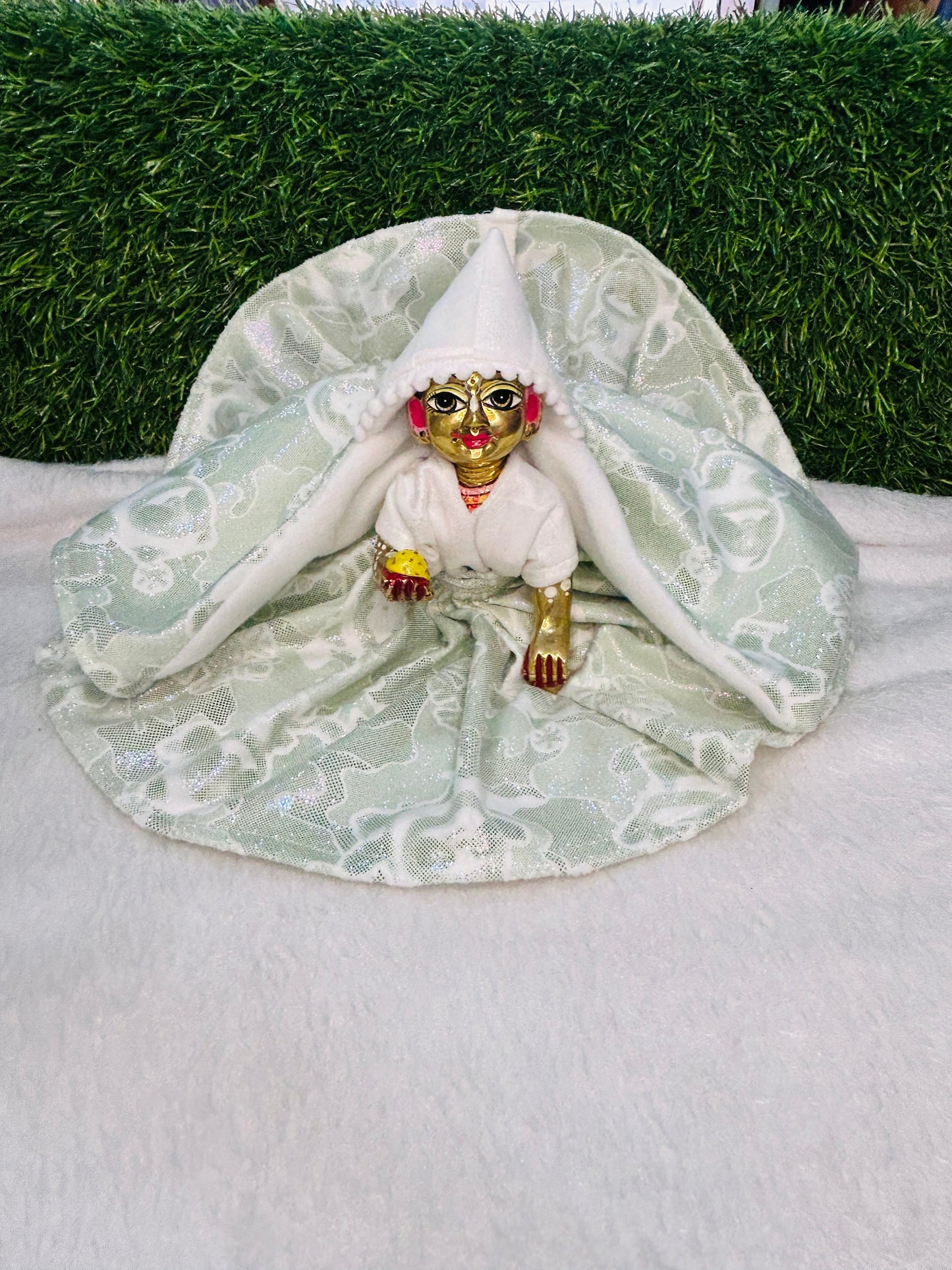 Winter Special Warm New Printed Dress With Ponchu Pack of 2 Pc ( Random Color And Print )