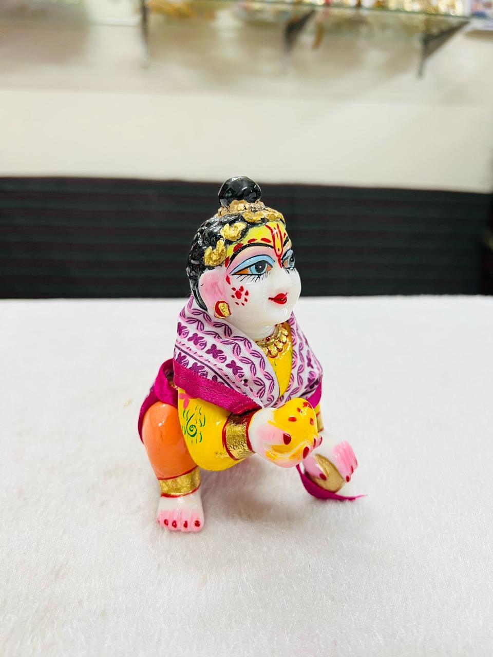 Laddu gopal summer premium Quality langot  pack of 4 pc  ( random colour and print ) Size 0 to 6