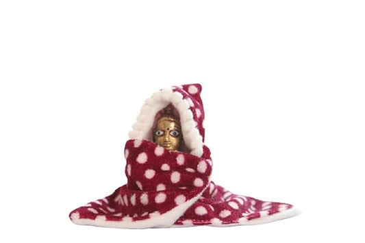 Laddu Gopal Premium Quality Warm Winter Ponchu (Pack of 2)