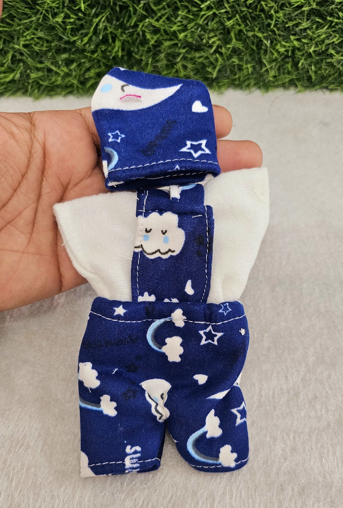 Winter Special Warm Bib Suit Pack of 3 Pc ( Random Color And Print )