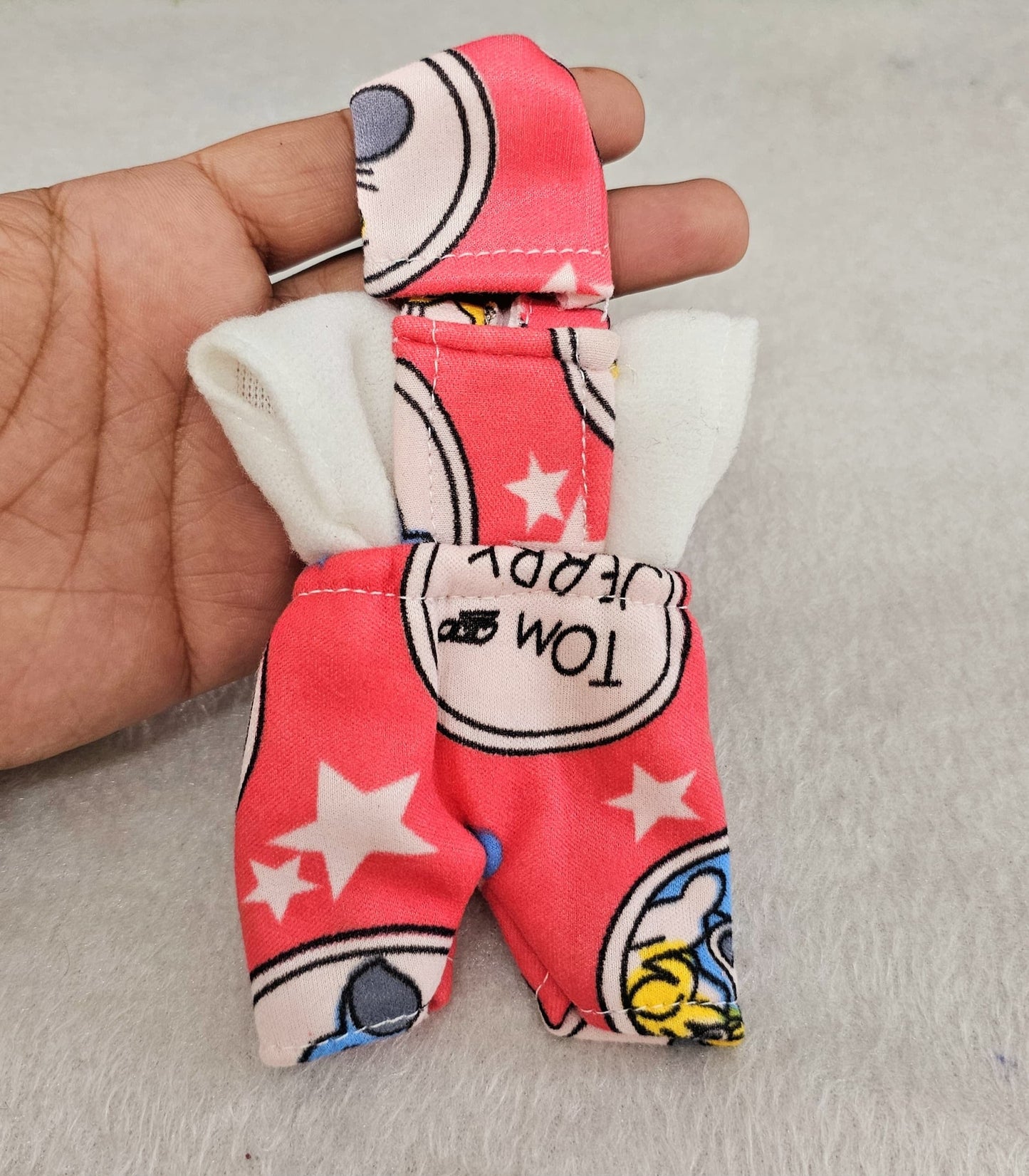 Winter Special Warm Bib Suit Pack of 3 Pc ( Random Color And Print )