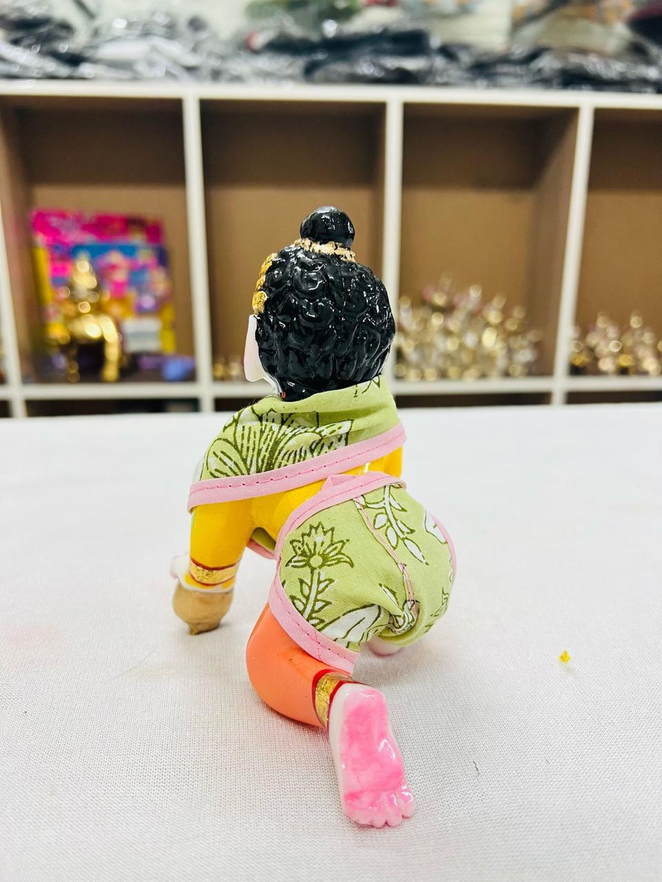 Laddu gopal summer premium Quality langot  pack of 4 pc  ( random colour and print ) Size 0 to 6