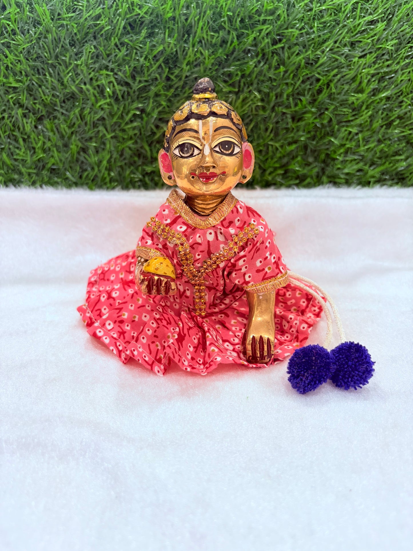 Gujarati Style Premium Western Dress Pack of 3. Random colours and prints. Size [ 0-6 ].