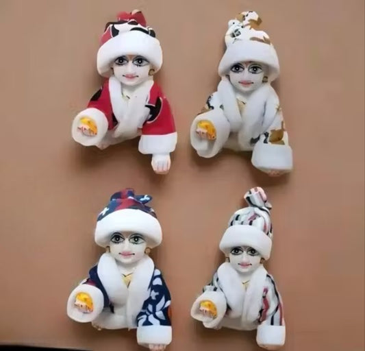 Winter Special Warm Night Suit Pack Of 4 Pc ( Random Color And Print )